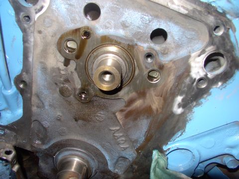 1982 Chrysler New Yorker - With the original chain and gears in the bin, you're ready to start the install.