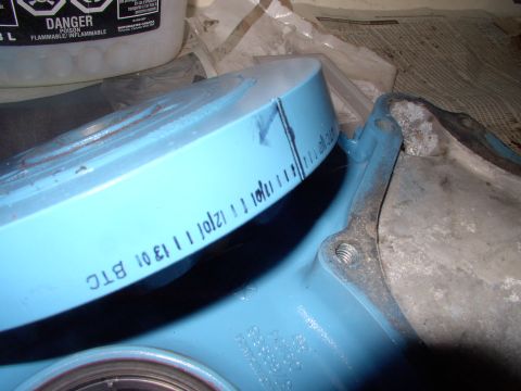 1982 Chrysler New Yorker - Spend the time to clean and paint the balancer and paint in the timing marks.