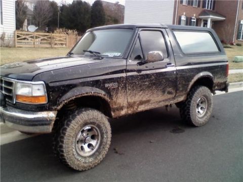 1995 Ford Bronco - a little playing after i got it