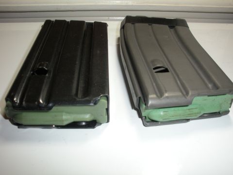 1996 Ford Bronco - Two rifle magazines are shown side-by-side against a white background.