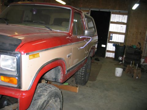 1984 Ford Bronco - This Ford Bronco appears to be from the early 1980s, not 1984, based on its body style.