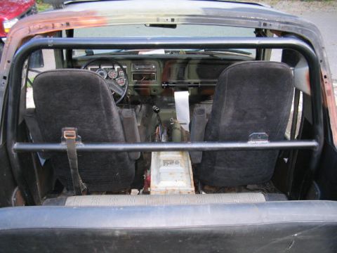 1979 Ford Bronco - Ratty old int pic