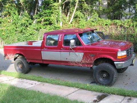 1979 Ford Bronco - MY daily driver,96 F350 crew cab with 35 muds