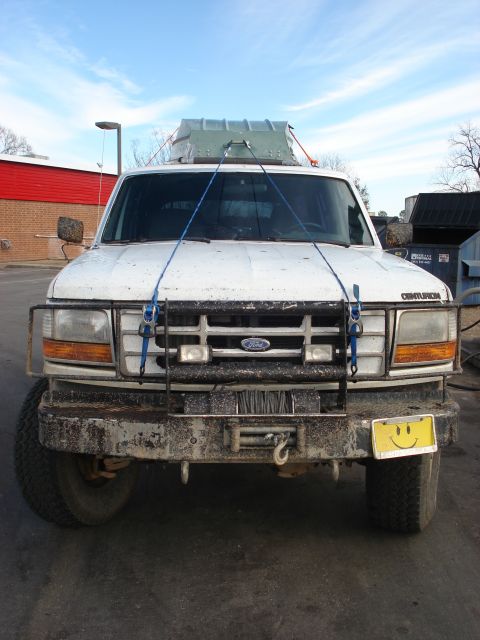 1992 Ford C-350 (Centurion Conversions) - This 1992 Ford C-350 Centurion Conversions truck is equipped with a winch and brush guard.