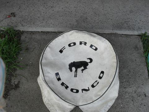 1989 Ford Bronco - Ford Bronco Spare Tire Cover