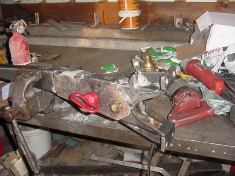 1992 Ford Bronco - tacked up again, ready for final weld