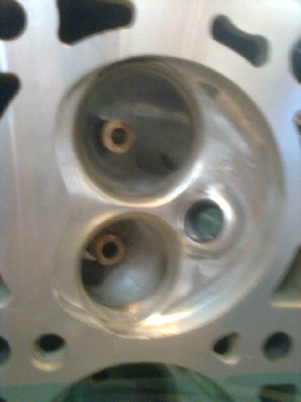 PNP CNC heads I picked up for a fraction of the cost.  Was going to go 4v. 5.4 B headed SC setup...but may need that for a dump truck or something.