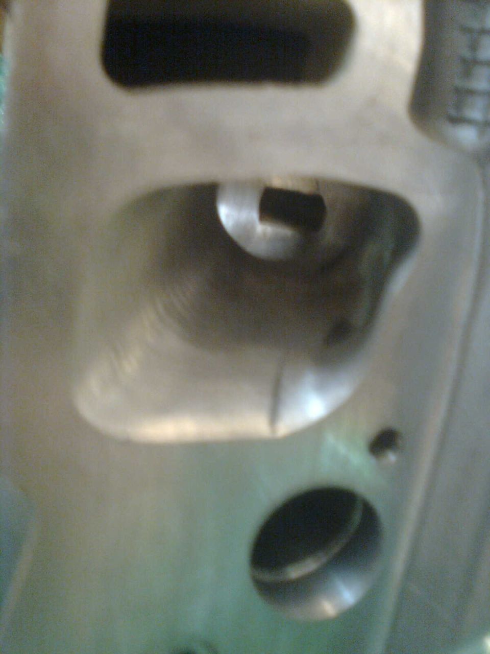 CNC intake side.