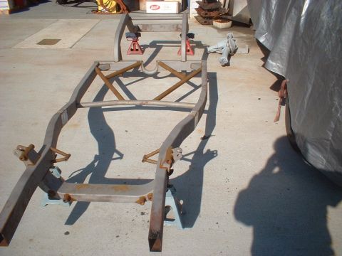 1969 Ford Torino - A new Art Morrison G-Max frame. I am going to cut off the 4 link rear rails & weld on new Morrison provided tri-4 bar rails.