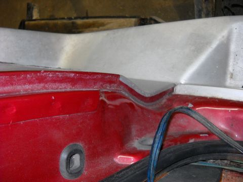 1993 Ford C-150 (Centurion Conversions) - Interior paneling and wiring detail, not identifiable as a specific vehicle.