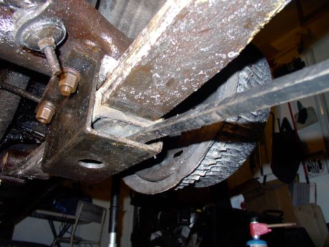 1983 Chrysler Fifth Avenue - Levered the incorrect iso clamp downwards