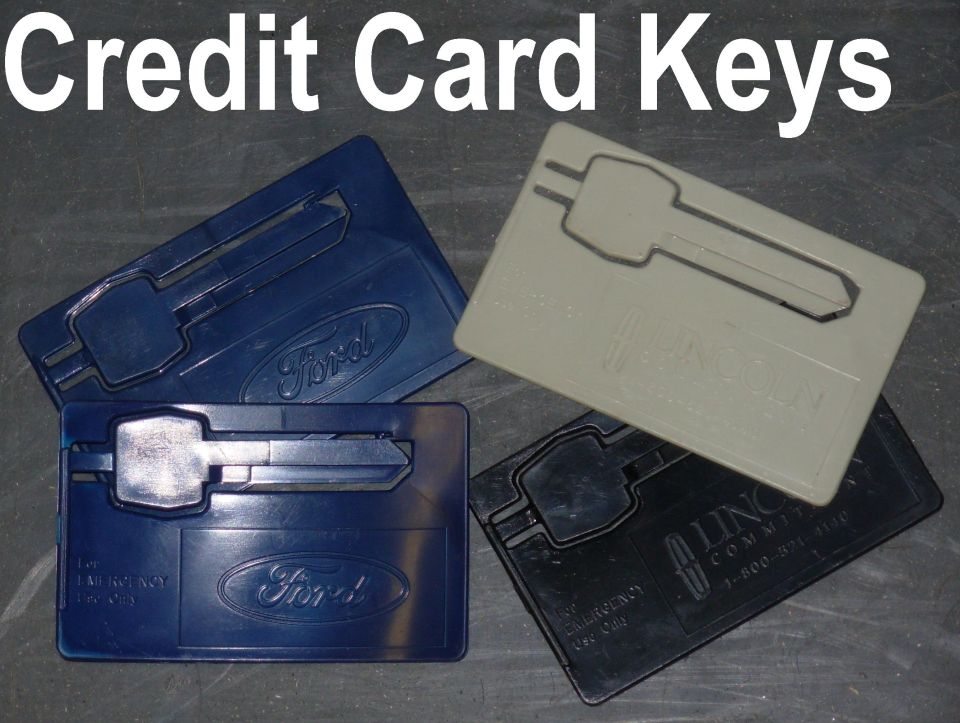 Credit Card Keys

SOLD black, and one dark blue