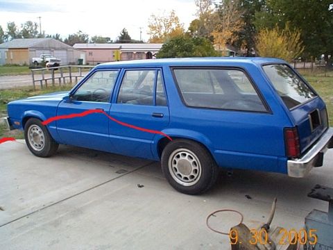 1982 Mercury Zephyr “woody”