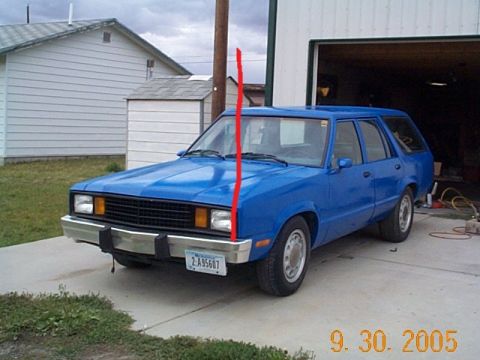 1982 Mercury Zephyr “woody”