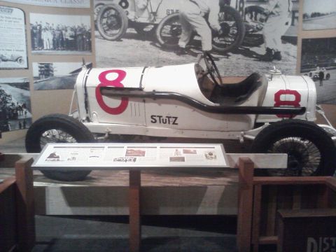 1995 Ford Taurus - A vintage Stutz race car is displayed at the Peterson Automotive Museum.