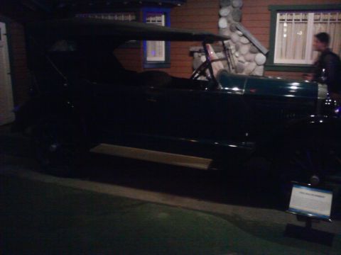1995 Ford Taurus - Antique car on display at the Peterson Automotive Museum.