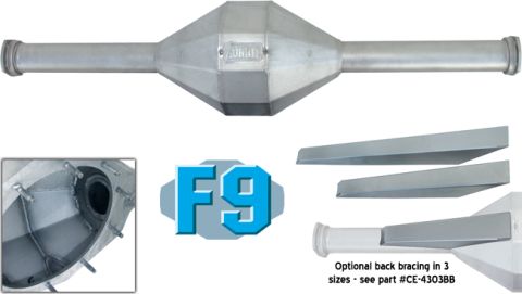 1990 Ford Bronco - This image displays a Ford F9 rear axle housing, not a 1990 Ford Bronco.