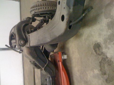 1986 Ford F-150 - Front suspension assembly, likely from a Ford F-150, shown in detail.