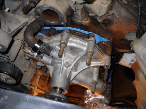1993 Ford C-150 (Centurion Conversions) - The engine water pump is a critical component for cooling the vehicle's engine.