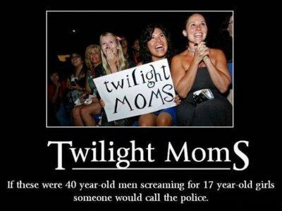 1988 Ford Bronco - A group of women hold a sign that reads "twilight MOMS" while attending an event.