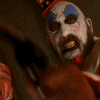 2000 Mercury Grand Marquis - Captain Spaulding, a clown character, is shown in this close-up image.