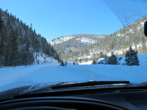 1994 Ford Bronco - Further up the road towards Rollins Pass