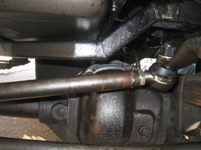 1976 Ford F-250 steering linkage and front axle detail