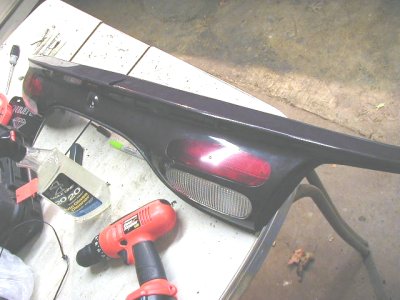 1997 Ford Taurus - No drilling is needed in the front... as you can tell by this picture and the next one