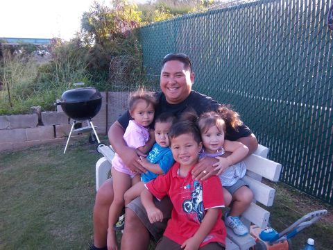 1991 Ford Bronco - Me and da Maui Power Rangers from left Roxy Love, Isaac, Pono and Tita.