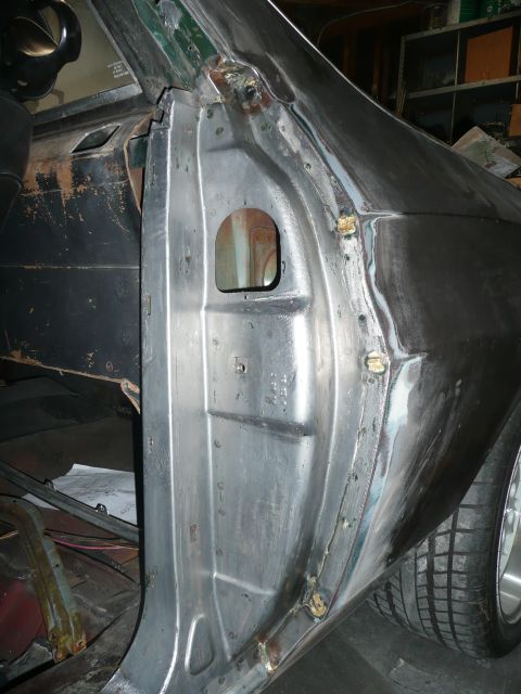 1972 Ford Ranchero - don"t you just love it when you strip the paint off of 40 year old sheetmetal and it look's as good as the day it was stamped.