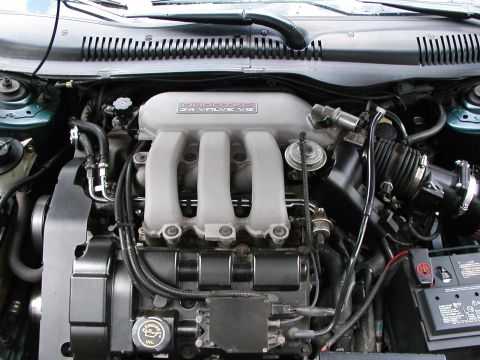 1996 Mercury Sable - The 24V DOHC Duratec before I began the devastation.