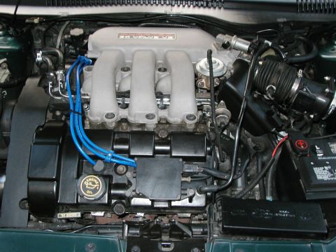 1996 Mercury Sable - Reassembled with the new wires #1.