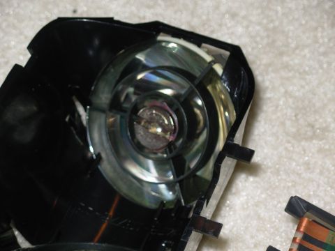 1983 Ford Bronco - Bronco-specific metal bulb retainers in metal grilles.