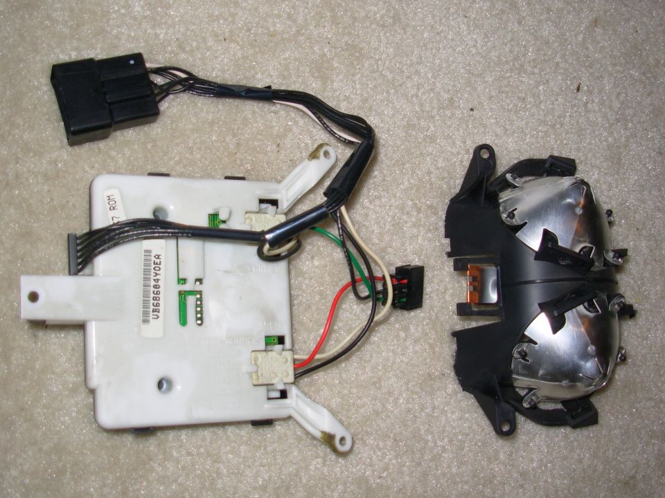 Later module using hard lamp switches and #579 bulbs with Alumninum reflectors.