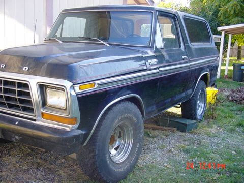 1979 Ford Bronco - Yup, just looks like a truck
