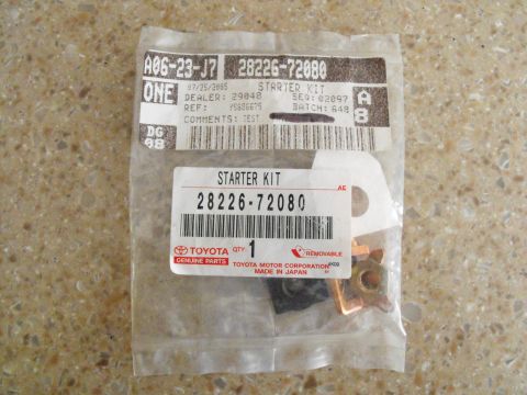 1994 Ford Bronco - A packaged Toyota starter kit, part number 28226-72080, made in Japan.