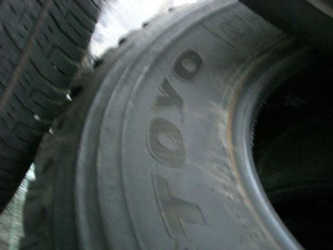 2005 Dodge 3500 - Close-up view of the tread pattern on a TOYO M55 tire.