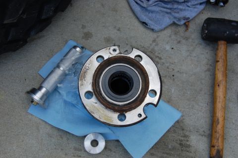 1994 Ford Bronco - New spindle bearing and seal driven in.