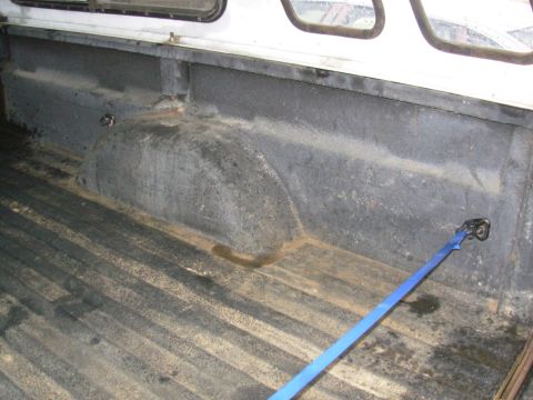 1997 Chevrolet Silverado 3500 - I got tired of stuff sliding around, so I added 2 Suburban cargo tiedowns on each side, and after this pic was taken, another pair in the c…
