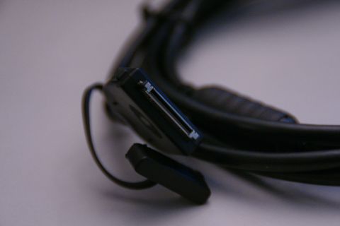 2003 Ford Taurus - This is a close-up of an iPod connection cable, not a 2003 Ford Taurus.