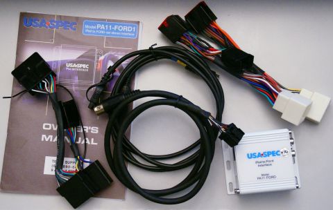 2003 Ford Taurus - USA-SPEC PA11-FORD1 iPod to Ford car stereo interface kit with manual and wiring harnesses.