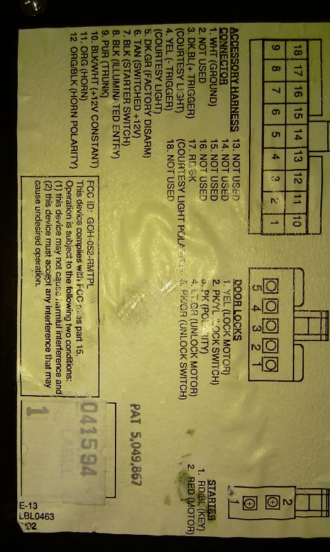 1994 Ford Bronco - This document is a wiring diagram, not an interior photo of a vehicle.