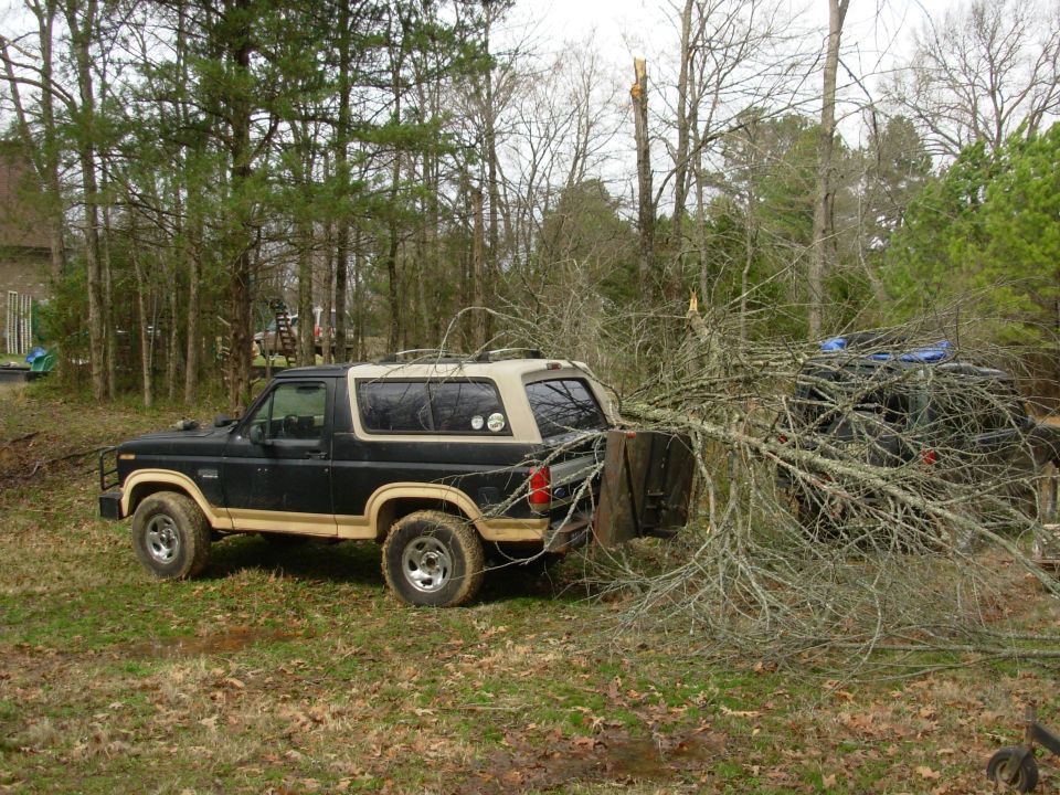 A few tornados blew through Thur night, and this was the result.