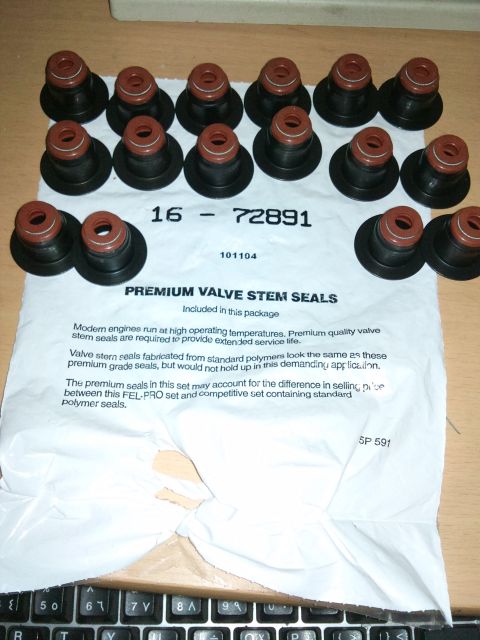 1998 Ford Crown Victoria - A package of Fel-Pro premium valve stem seals is shown, with the part number clearly visible.