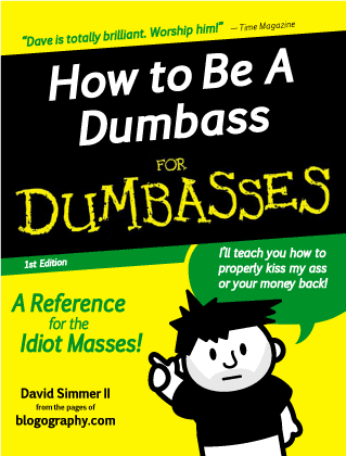 2000 Mercury Grand Marquis - Book cover for 'How to Be A Dumbass with Dumbasses' with cartoon illustration.