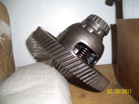 1995 Ford Probe - A close-up view of a differential gear assembly, showing the ring gear and internal components.