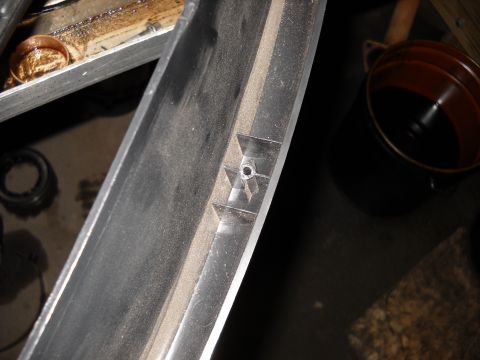 1993 Ford C-150 (Centurion Conversions) - Plastic trim piece with mounting points, likely from a vehicle interior.