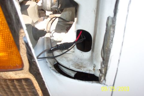 1991 Ford Crown Victoria LTD - Wire to parking light