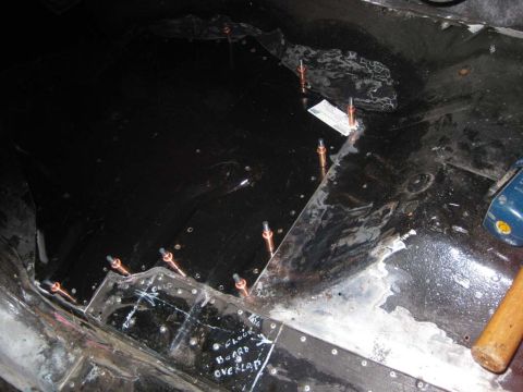 1983 Ford Bronco - Now for the Left side. For those of us who drive from the left seat, one of the problems is rusted out floor boards where the drive gets th…