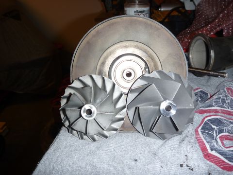 1997 Dodge 2500 - Impeller comparison